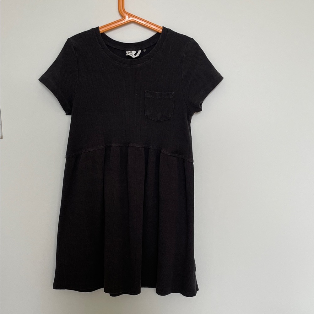 Cotton Black Kids Dress